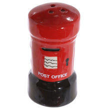 Load image into Gallery viewer, Adorable red ceramic Salt & Pepper Set: Mail & Telephone Boxes. Make your house British with this lovely London souvenir!      Origin: Londoner Souvenir Shop     Condition: new, last available     Material: Ceramic     Designer: Ted Smith     Food Safe: Yes     Dishwasher Safe: No     Microwave Safe: No     Dimensions: Height 7.5 cm