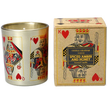 Load image into Gallery viewer, 'Set of 3 Boxed Scented Candle, Playing Cards design'. A unique touch of class to the environment thanks to these well-illustrated and fragrant / scented candles. Perfect as a home decoration items / bright companion the gaming board. Welcome item for French gaming card enthusiasts and candle lovers! Unique gift idea