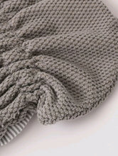 Load image into Gallery viewer, 'Bath accessories Fashion House Hat' feel like a classy woman even when you are at home alone dedicating yourself to personal care! Use this gorgeous greyish coloured hair drying cap after a relaxing bath or shower anti-stress! The bow makes it so fashionable! Secret: some also use it as a hat in the warm season like spring and summer.      Pattern Type: Plain     Color: Grey     Material: 100% Superfine Fiber     Size: one-size (Length 21cm X Width 26cm)