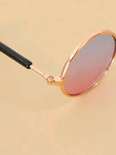 Load image into Gallery viewer,  'Round Lens Cat Sunglasses' for a vain and fashionable cat who likes to be on instagram pictures! Part of the cute accessories for animals collection. Color: Multicolor Pattern Type: Plain Applicable Pet: Cat/Dog Material: PVC Size: Length 8.3 cm (3.3 inch ) X Width 8 cm (1.2 inch)