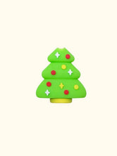 Load image into Gallery viewer, This Christmas, do not give up being highly tech! Get this cute data cable protector (Christmas Tree design) for mobile phone charger. During the holidays, show this accessory for technological devices to your friends, they will love it! Color: Green Pattern Type: Christmas Type: Cables Protectors Material: Silica gel Size: Length 3cm (1.2 inch) X Width 3cm (1.2 inch) X Height 1.2cm (0.5 inch)