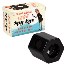 Load image into Gallery viewer, From our fun Secret Agent range, kids love this sideways spyglass! It's great as a party favour or stocking filler and popular with both boys and girls. Bedroom decor / explorer scientist accessory and gift idea Material: Plastic, Cardboard, Mirror