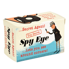 Load image into Gallery viewer, From our fun Secret Agent range, kids love this sideways spyglass! It's great as a party favour or stocking filler and popular with both boys and girls. Bedroom decor / explorer scientist accessory and gift idea Material: Plastic, Cardboard, Mirror