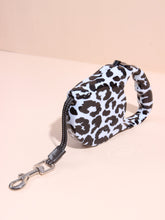 Load image into Gallery viewer, &#39;Leopard Retractable Dog Leash&#39; Keep your pet friend on a leash. Stay safe, be trendy! Colour: Black and White Pattern Type: Leopard Material: Polyester Applicable Pet: Cat/Dog
