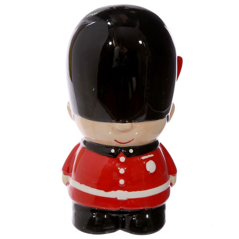 'Guardsman Ceramic Money Box' Lovely British souvenir and gift idea. Save your coins in this cute money holder. Place it in your bedroom, your friend will love it!