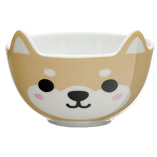 Load image into Gallery viewer, &#39;Children&#39;s Cute Shiba Inu Dog Porcelain Mug and Bowl Set&#39; At meal time, use this cute Shiba inu dog design set to eat your favourite food. Glass and matching bowl, fun either for breakfast, lunch or dinner. Take it with you to school but take care of it because is porcelain made. I am sure your friends will like it and, if you want, you can give it as a gift to someone who loves dogs!&#39;
